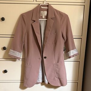 Dynamite Dusty Rose Women’s Blazer Jacket